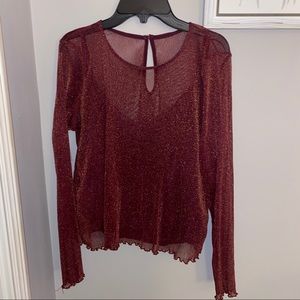Hollister Mesh Long Sleeve